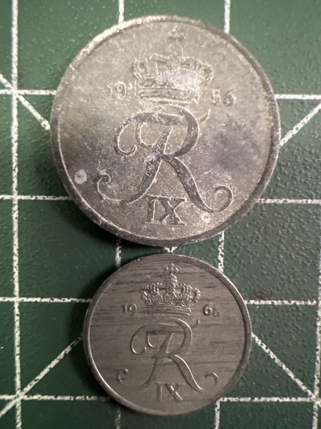 泡泡堂第293期  世界硬币 （无押金，捡漏，全场20包邮，偏远地区除外，接收代拍业务） 丹麦2枚