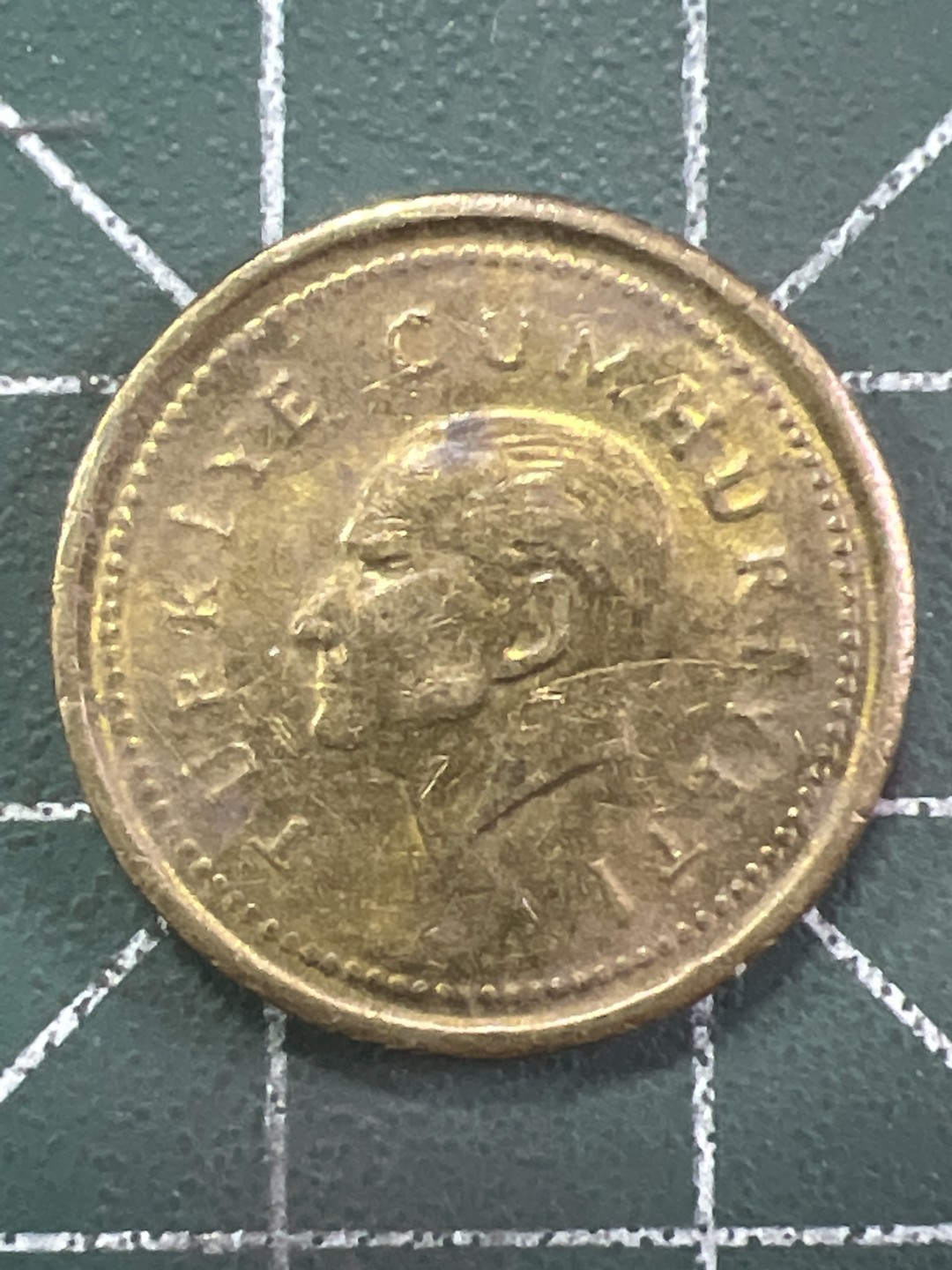 泡泡堂第293期  世界硬币 （无押金，捡漏，全场20包邮，偏远地区除外，接收代拍业务） 土耳其5000里拉 小铜币