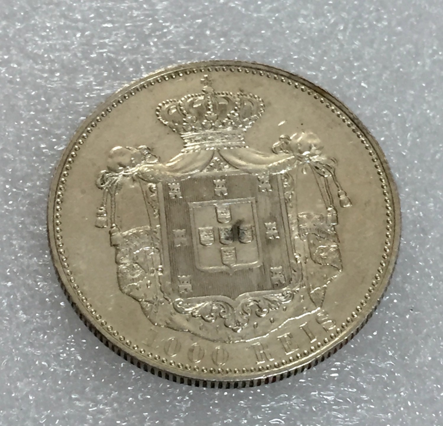 方圆集藏第四期专场 9119-葡萄牙1899年卡洛斯一世1000瑞斯