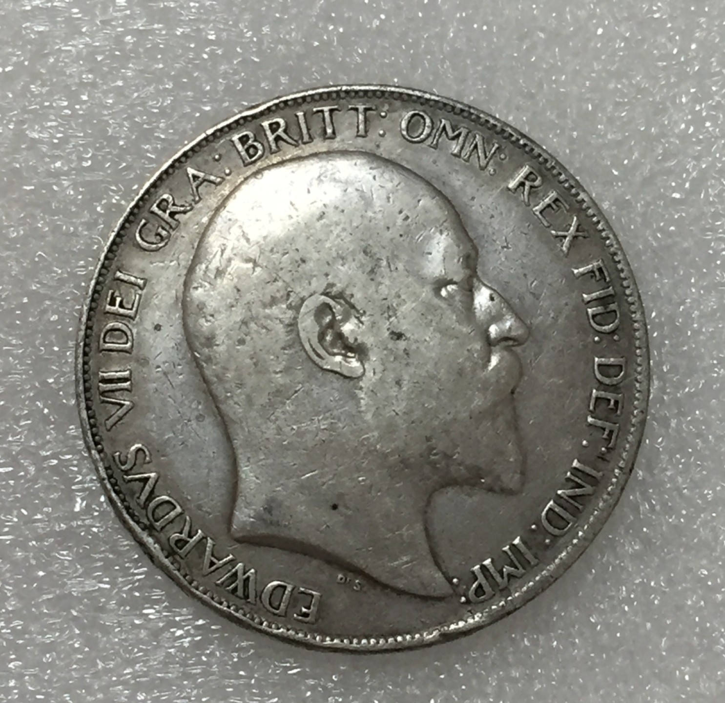 方圆集藏第四期专场 9128-英国1902年爱德华七世马剑克朗银币