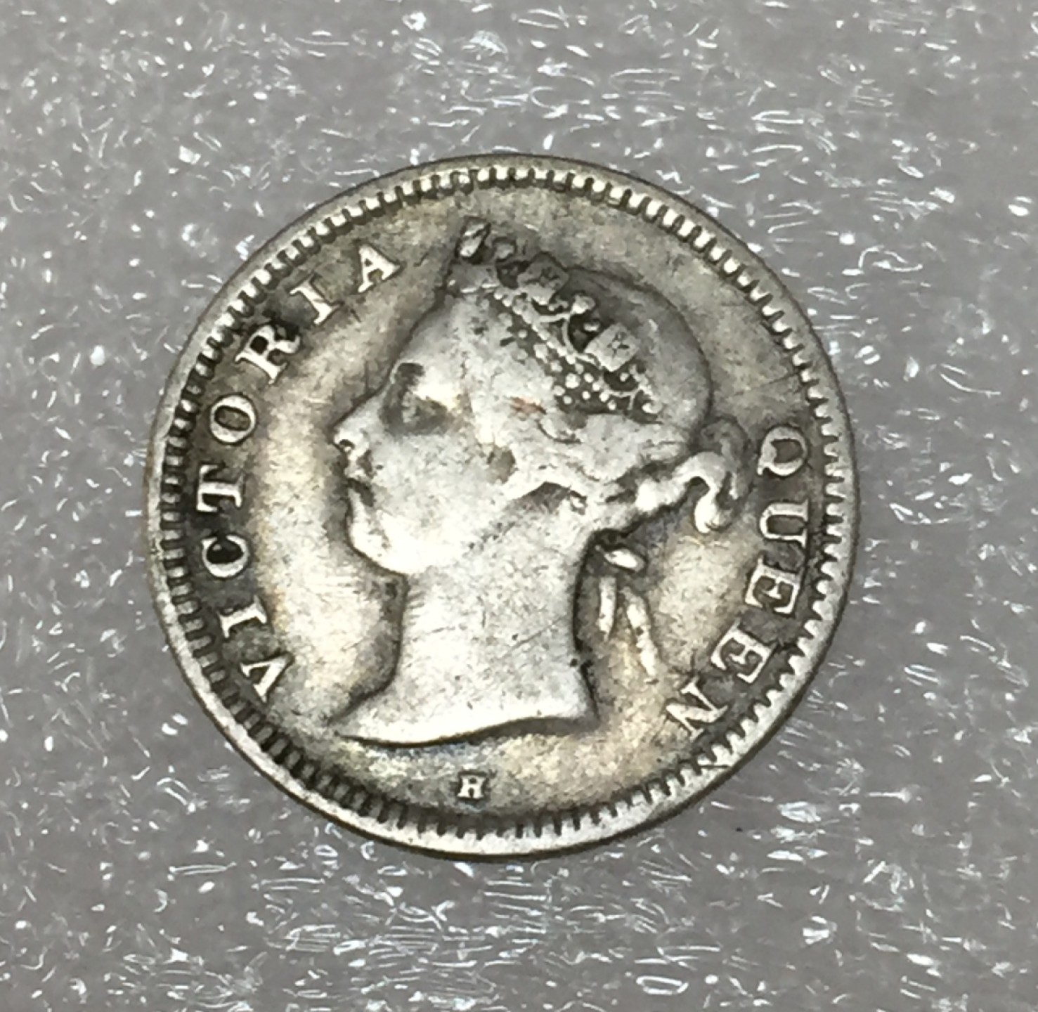 方圆集藏第四期专场 8052-中国香港1890年维像五仙银币