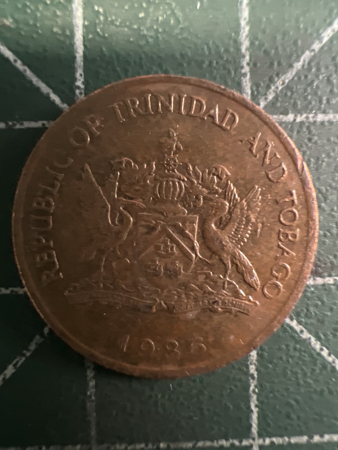 泡泡堂第293期  世界硬币 （无押金，捡漏，全场20包邮，偏远地区除外，接收代拍业务） 特立尼达和多巴哥一分