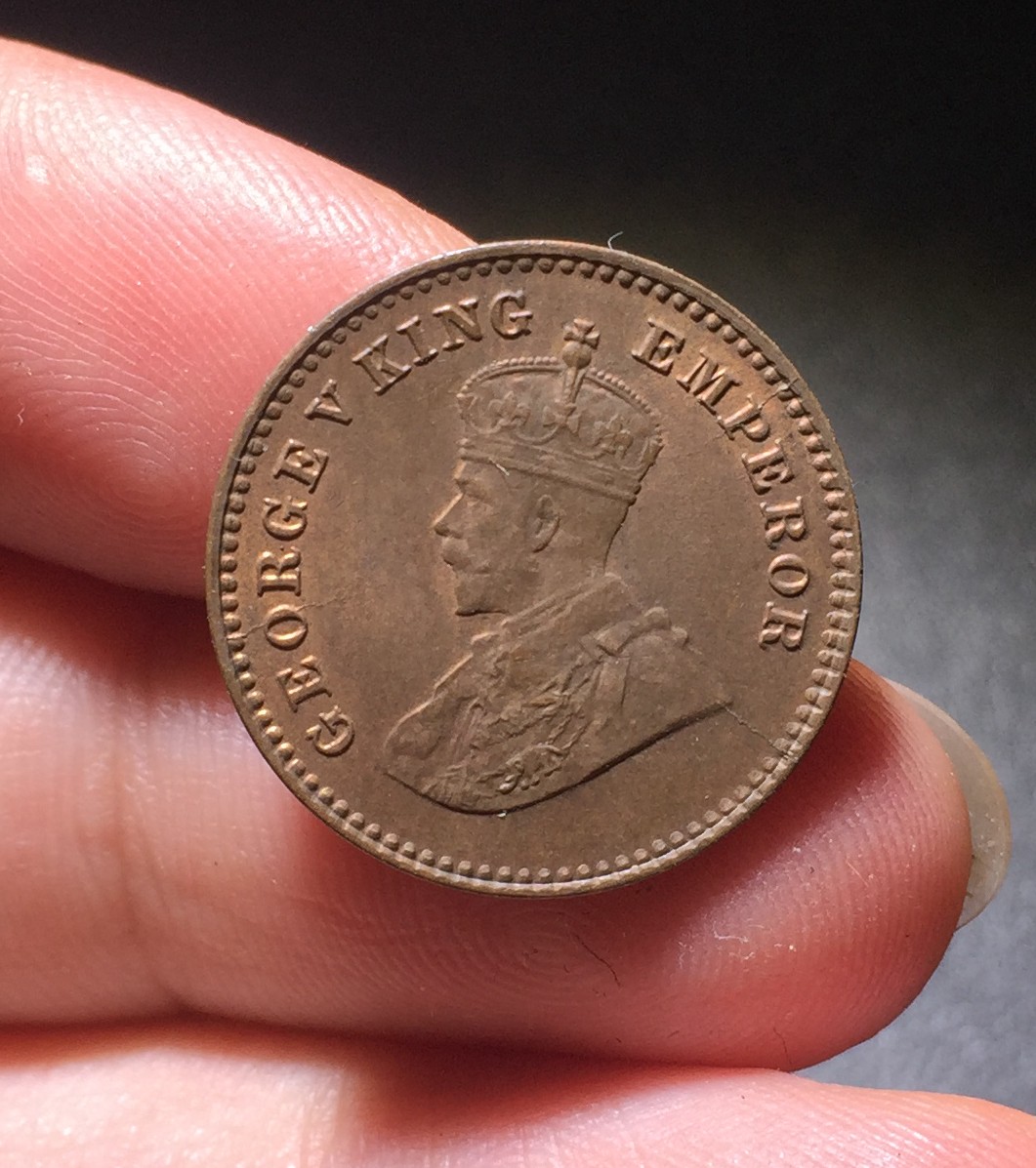 方圆集藏第四期专场 11478-英属印度1920年乔治五世1/12安娜