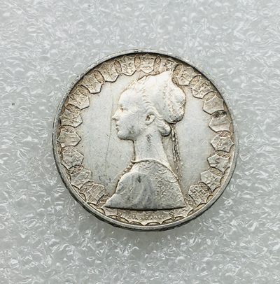 斋古钱币第五期世界金银币，全场包邮 - 意大利1959年少女帆船500里拉银币
