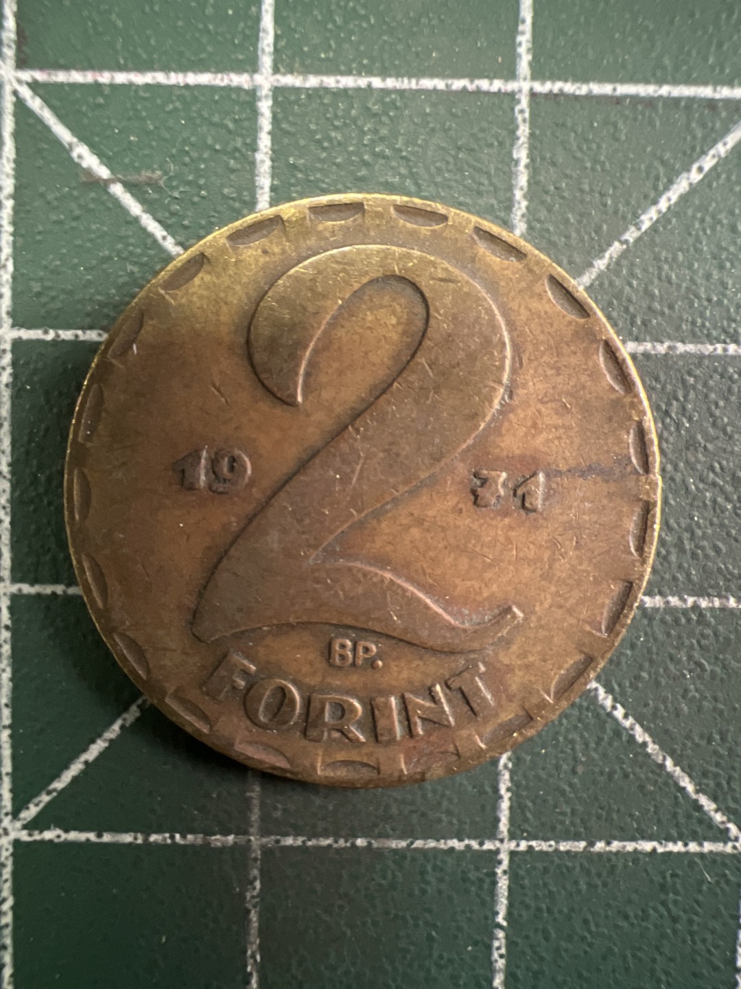 泡泡堂第293期  世界硬币 （无押金，捡漏，全场20包邮，偏远地区除外，接收代拍业务） 匈牙利2福林