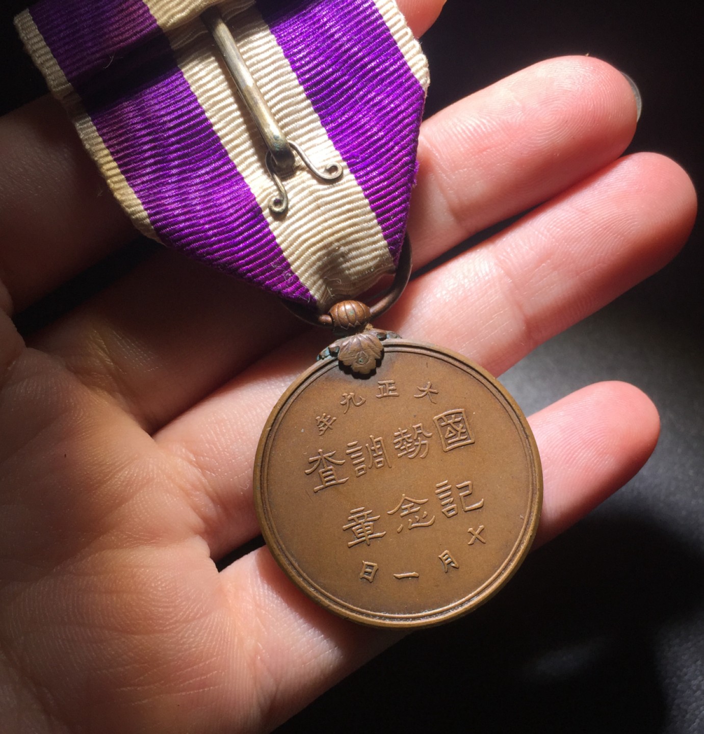 方圆集藏第四期专场 11475-日本 1920 大正九年国势调查章