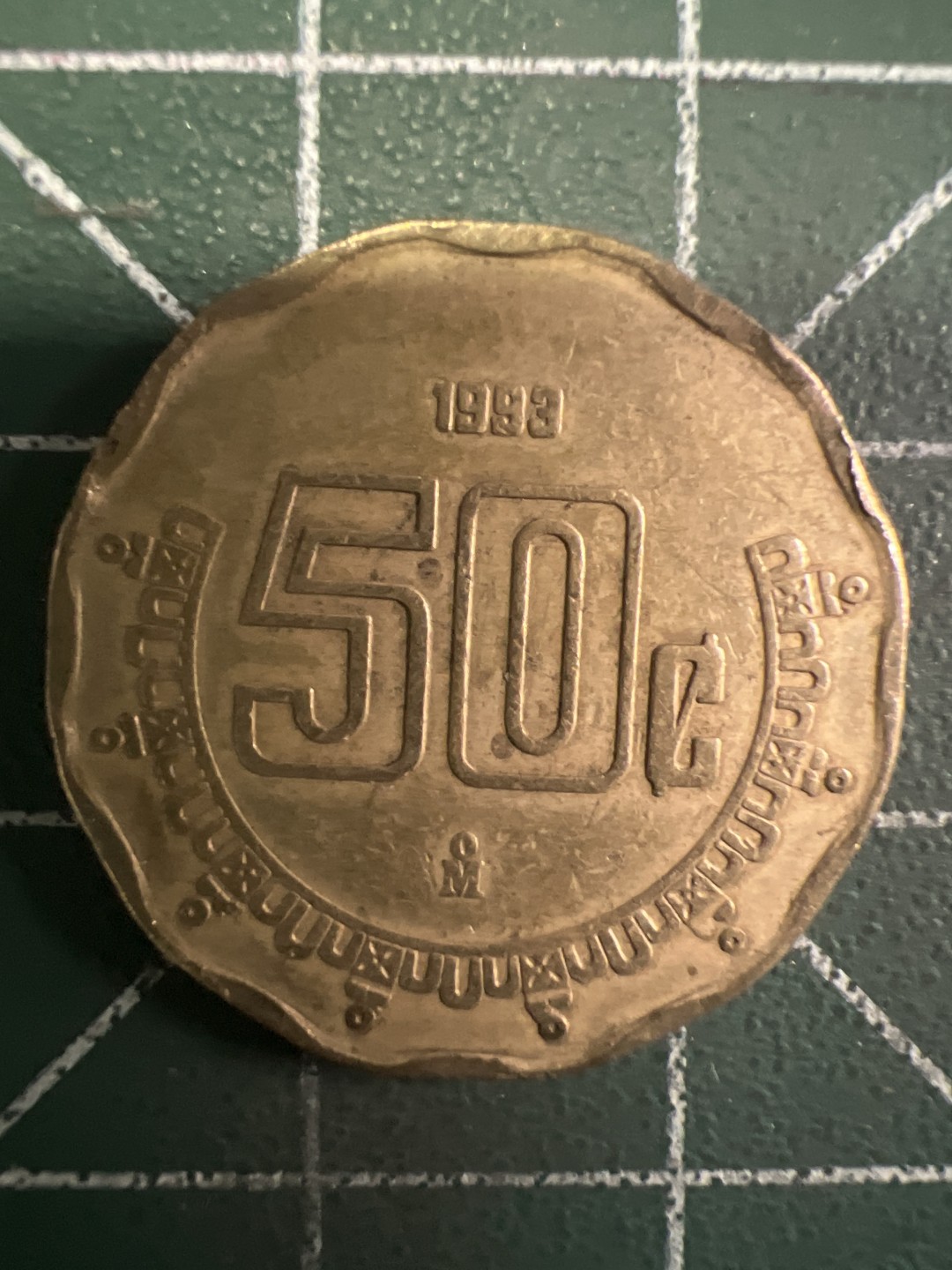 泡泡堂第293期  世界硬币 （无押金，捡漏，全场20包邮，偏远地区除外，接收代拍业务） 墨西哥50c