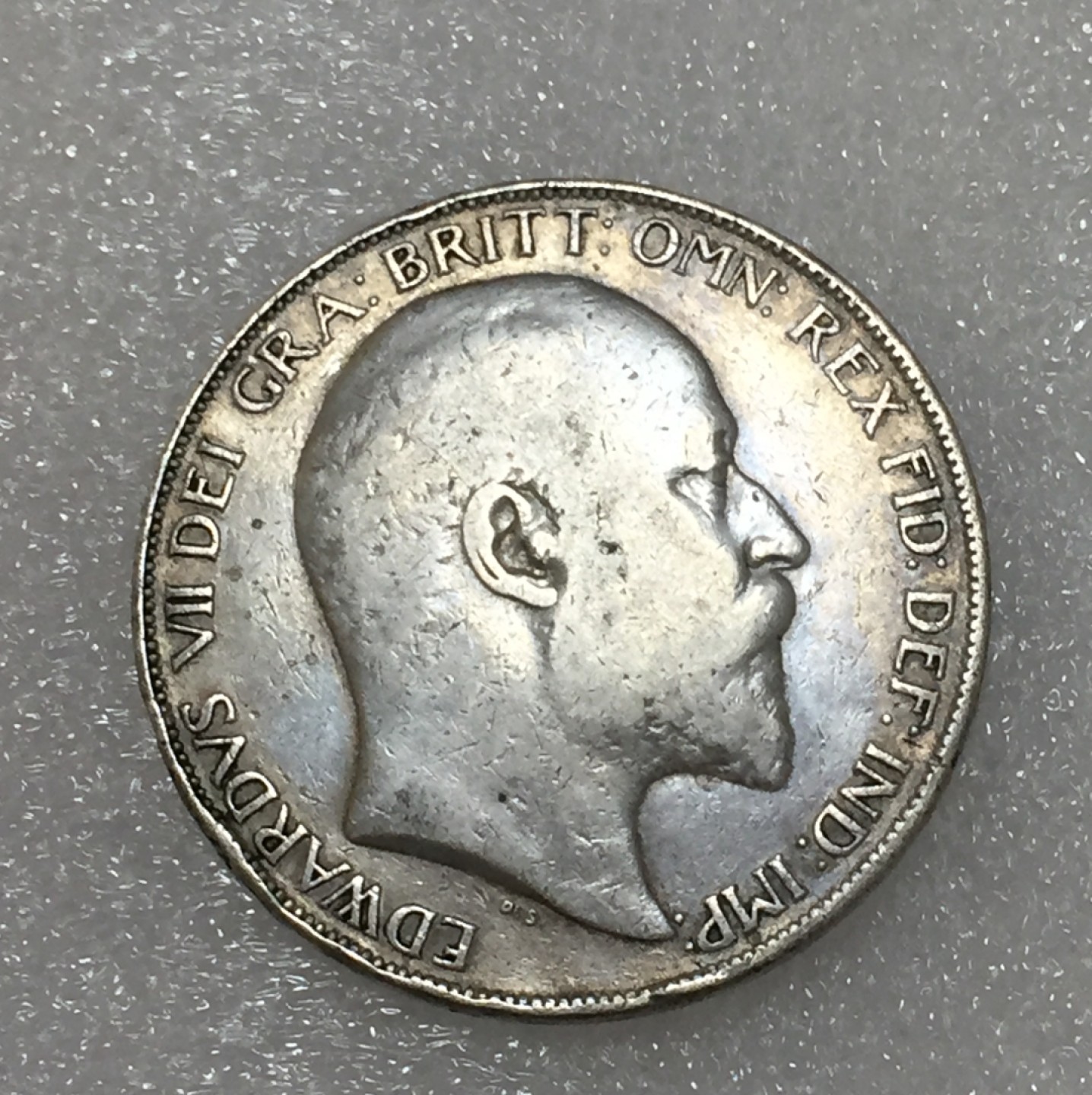 方圆集藏第四期专场 9128-英国1902年爱德华七世马剑克朗银币