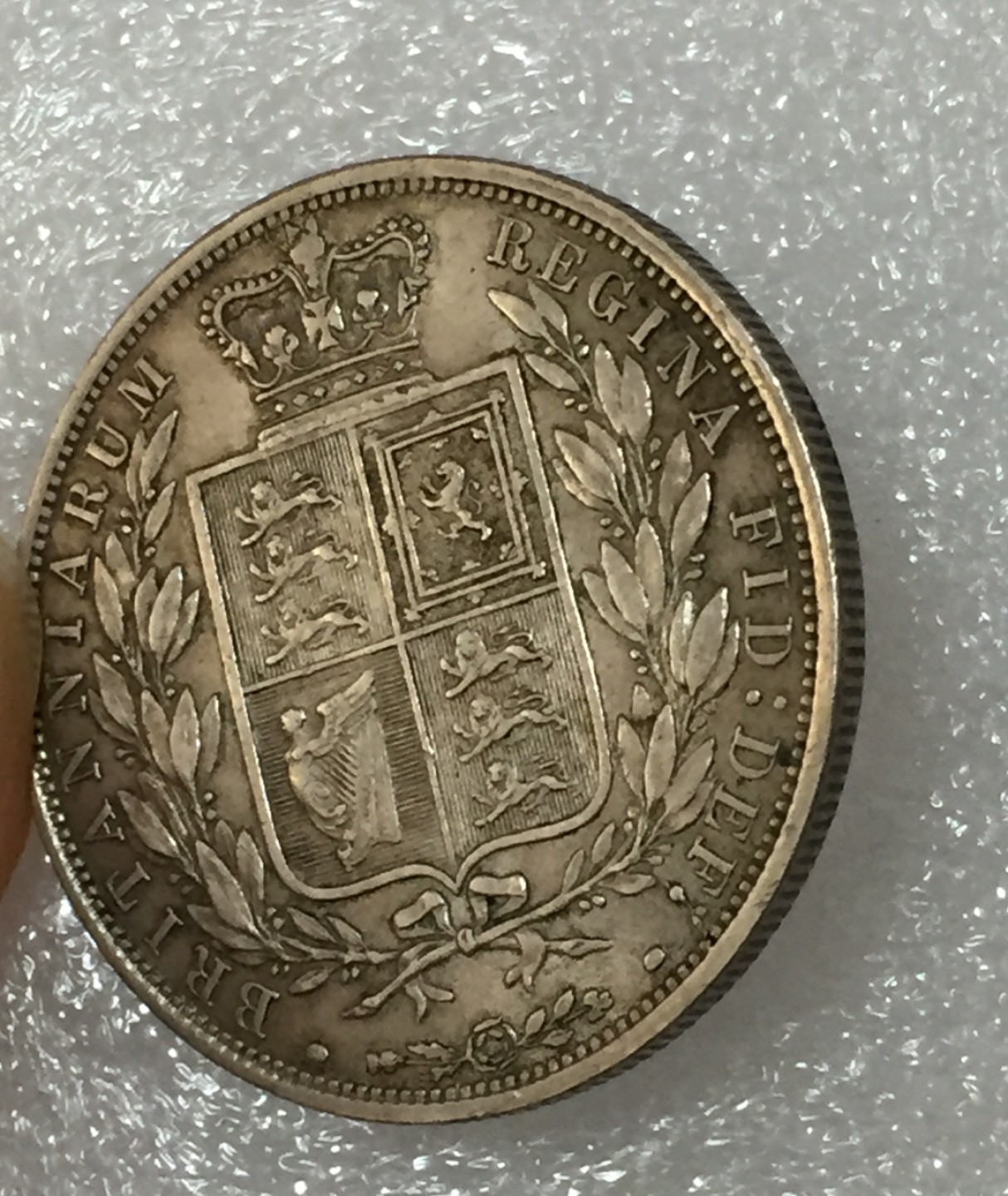 方圆集藏第四期专场 8334-英国1883年小维半克朗银币