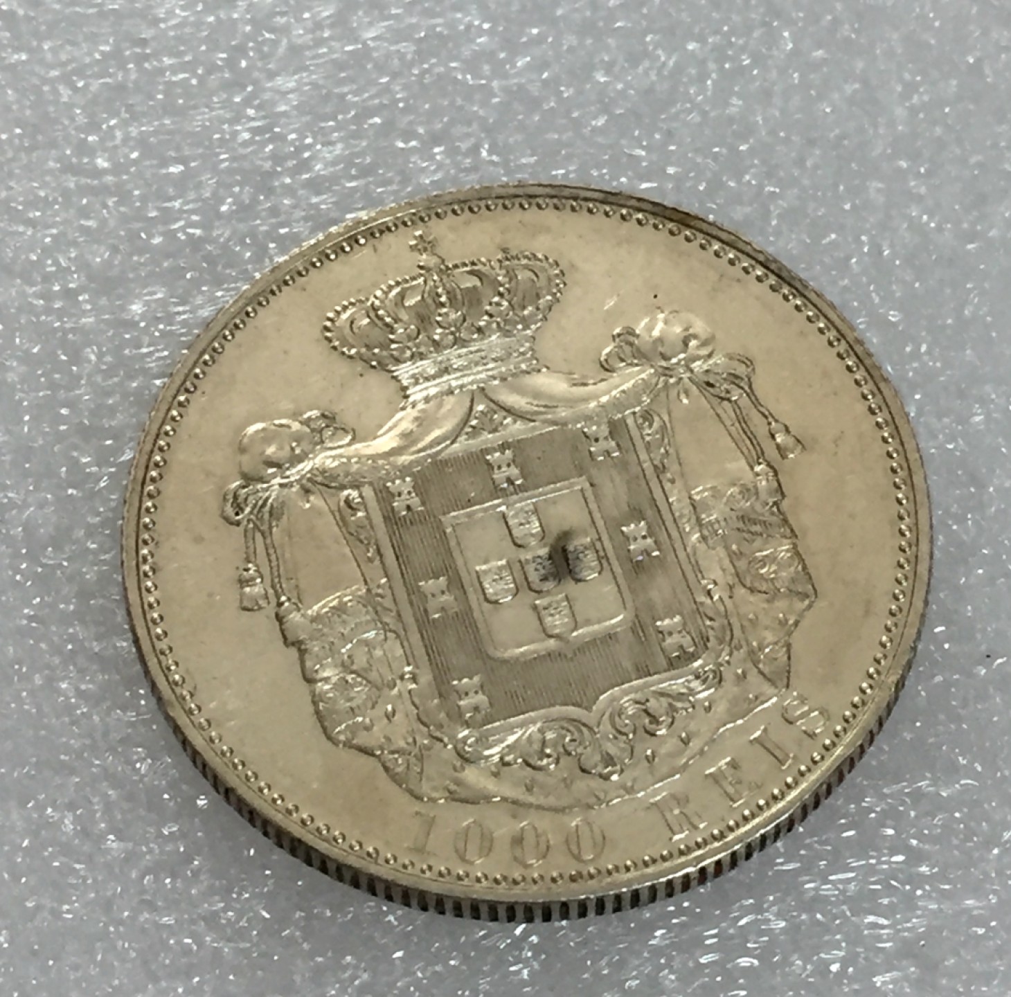 方圆集藏第四期专场 9119-葡萄牙1899年卡洛斯一世1000瑞斯