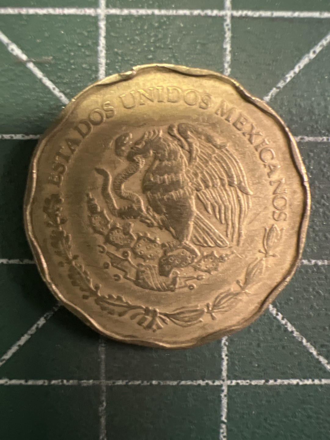 泡泡堂第293期  世界硬币 （无押金，捡漏，全场20包邮，偏远地区除外，接收代拍业务） 墨西哥50c