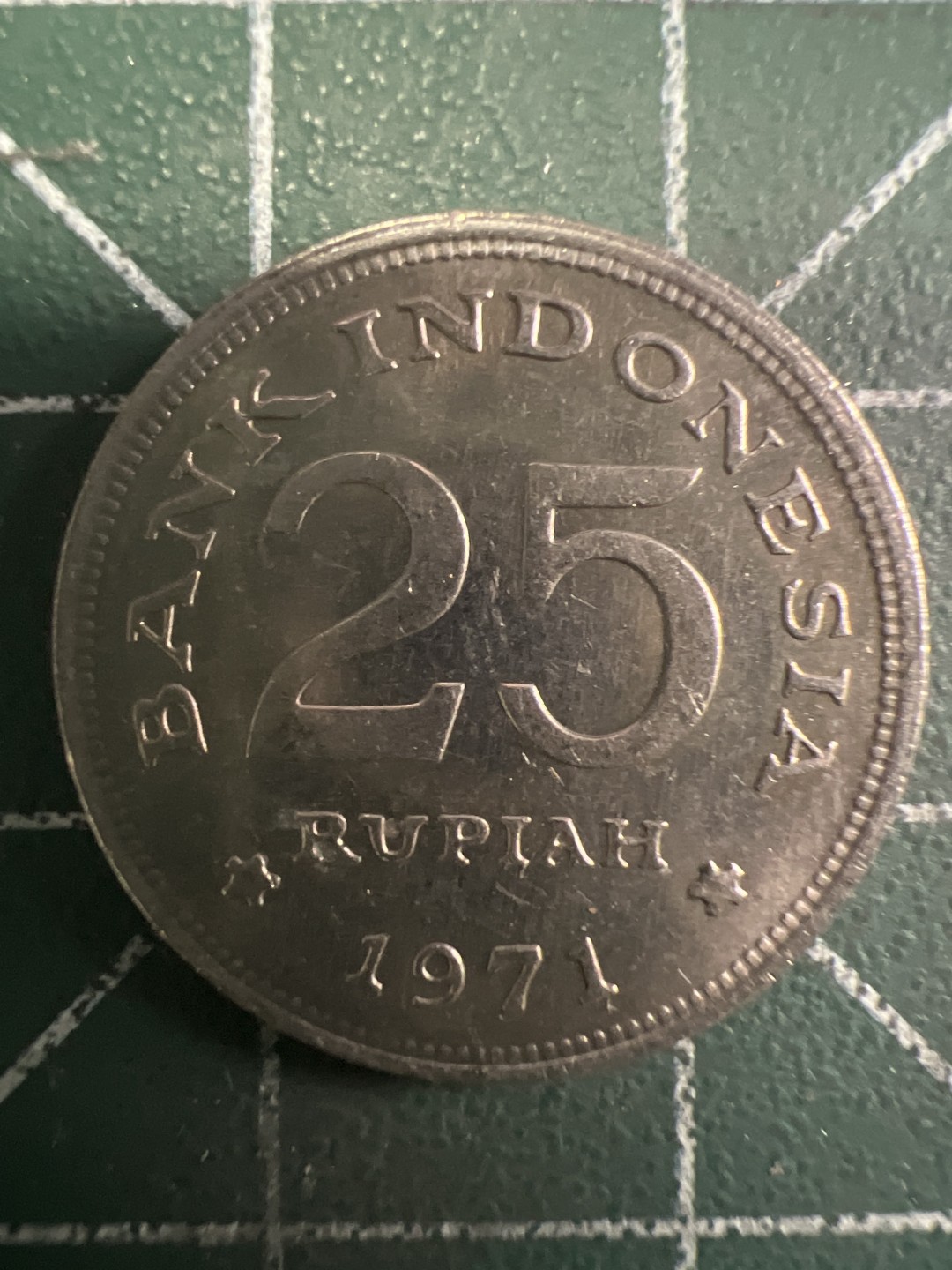 泡泡堂第293期  世界硬币 （无押金，捡漏，全场20包邮，偏远地区除外，接收代拍业务） 印度尼西亚25分