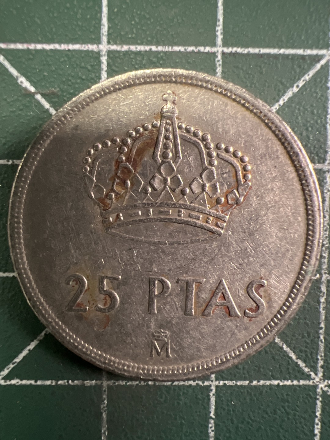 泡泡堂第293期  世界硬币 （无押金，捡漏，全场20包邮，偏远地区除外，接收代拍业务） 西班牙25比塞塔