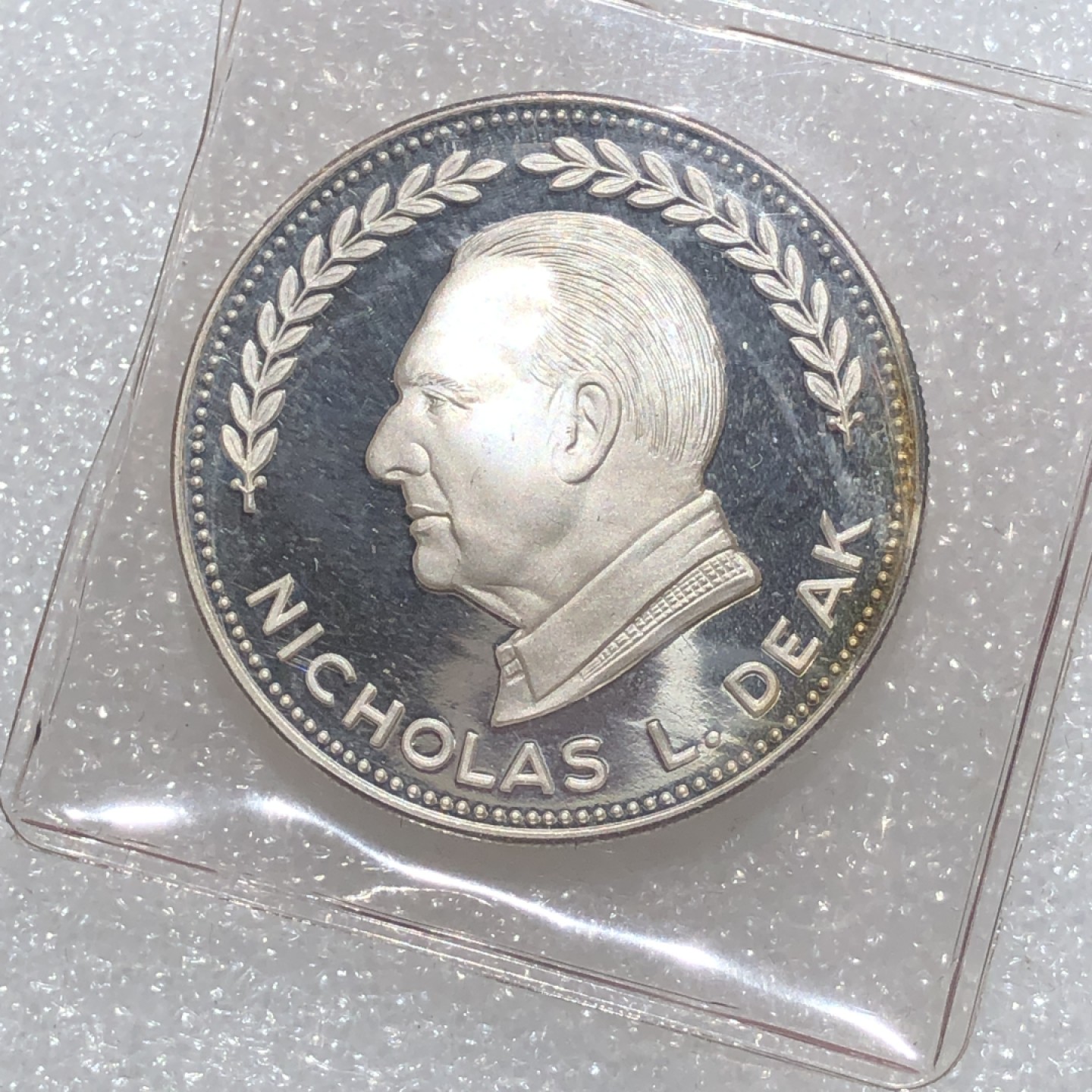 环球钱币第02场 92.5%银美国10 DEAK美元精制银币