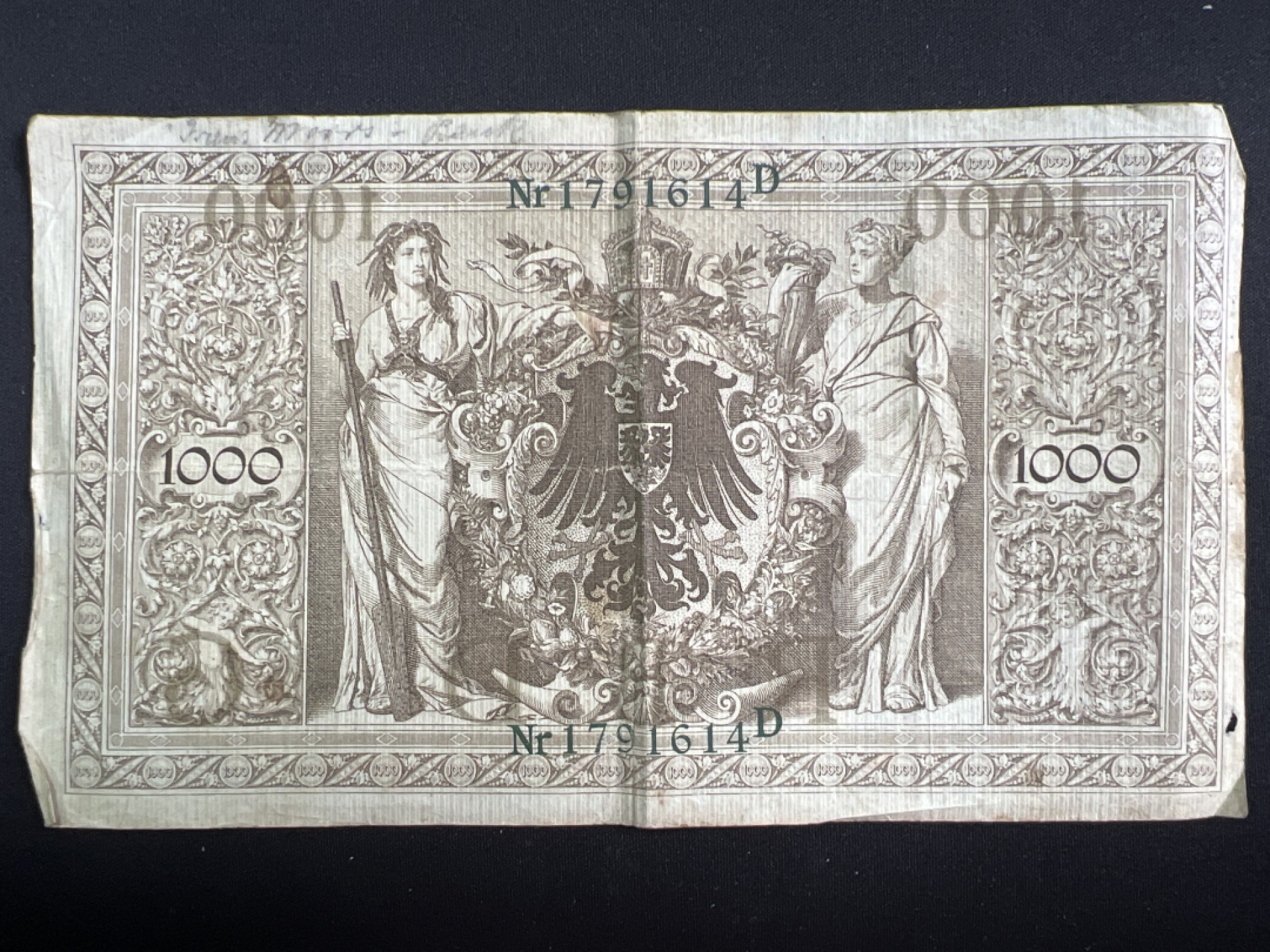 泡泡堂微拍第137幕纸币捡漏可累计专场👿👿，累计满二十元包邮，接受代拍业务 德国1000马克