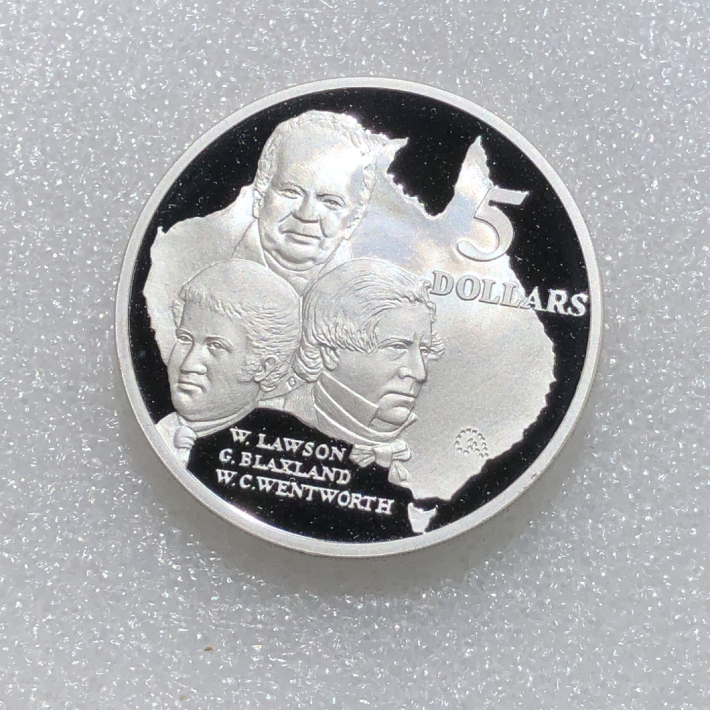 环球钱币第02场 92.5%银布拉克斯兰澳大利亚5元银币