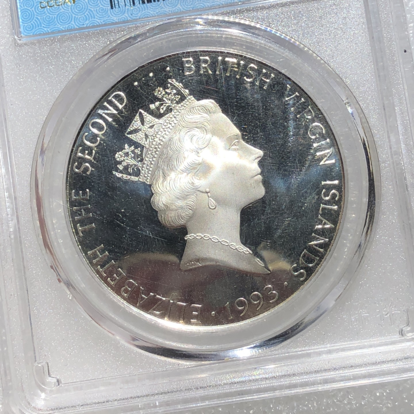 环球钱币第02场 92.5%银维尔京雪豹精制银币