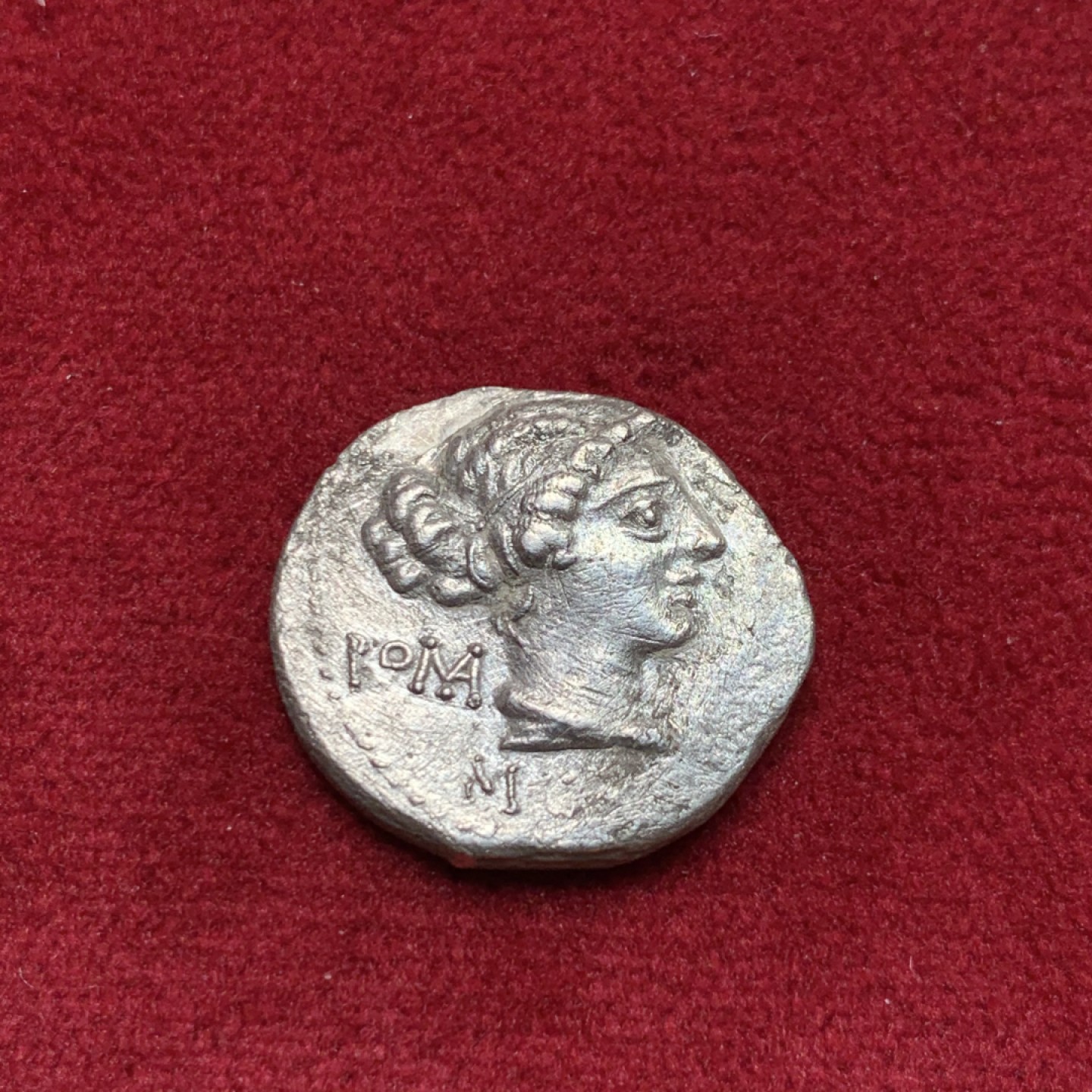 《竞宝斋》第159场-周日，周一 2场 (全场包邮) 公元前89年 古罗马共和国 胜利女神1狄娜里银币 背面坐着的女神 热门女神币