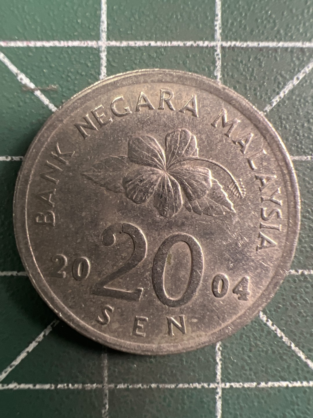 泡泡堂第294期  世界硬币 （无押金，捡漏，全场20包邮，偏远地区除外，接收代拍业务） 马来西亚20仙