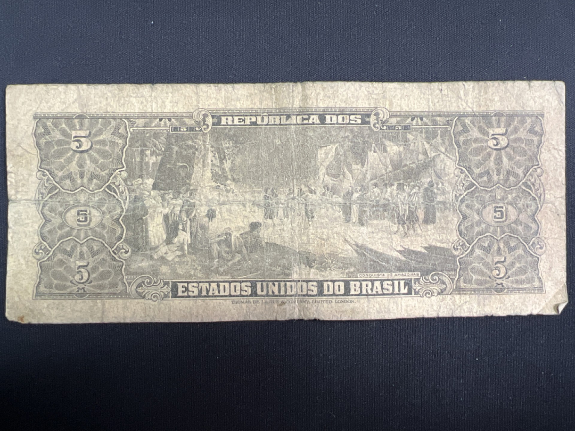 泡泡堂微拍第137幕纸币捡漏可累计专场👿👿，累计满二十元包邮，接受代拍业务 巴西5克鲁塞罗