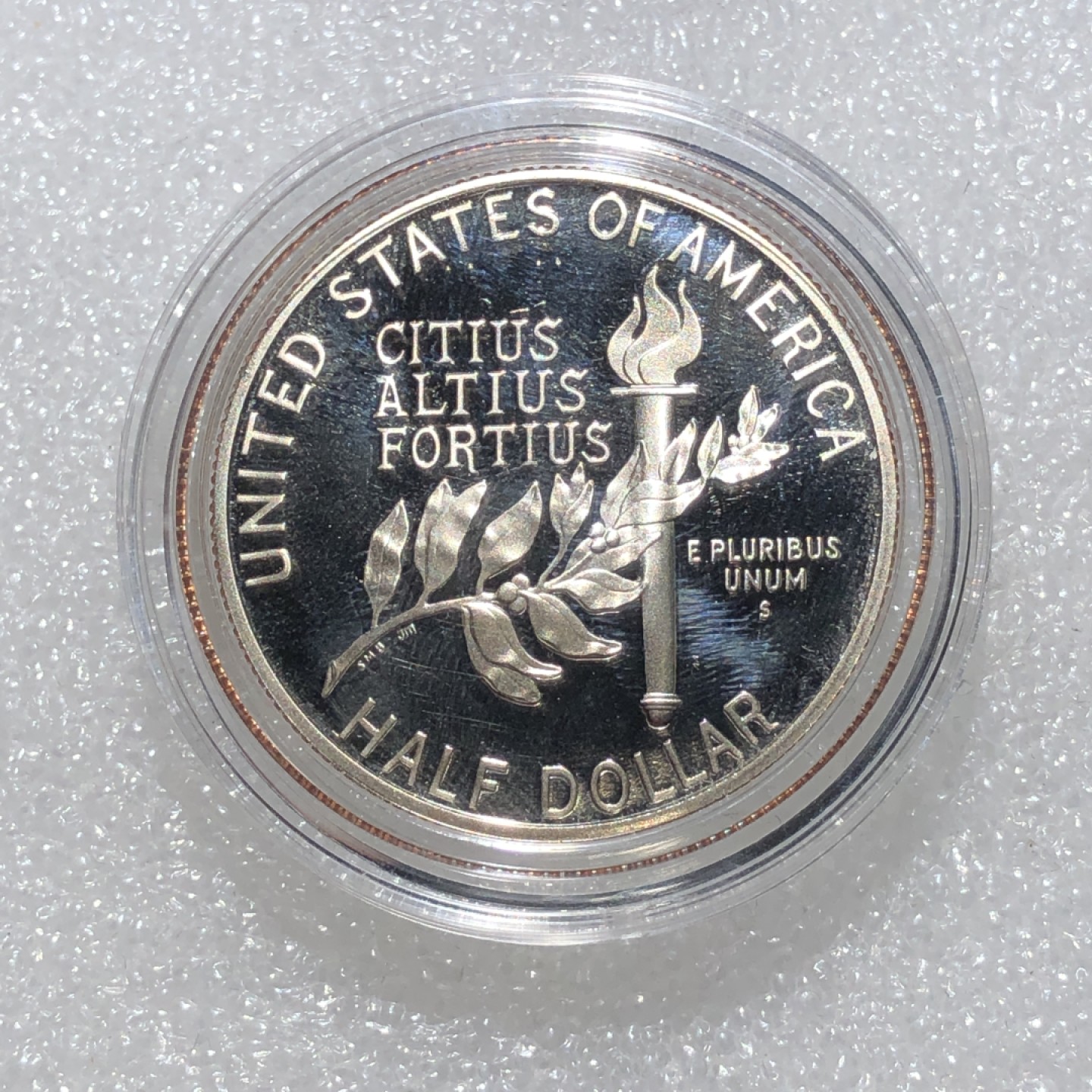 环球钱币第02场 1992年巴塞罗那奥运体操美国半圆