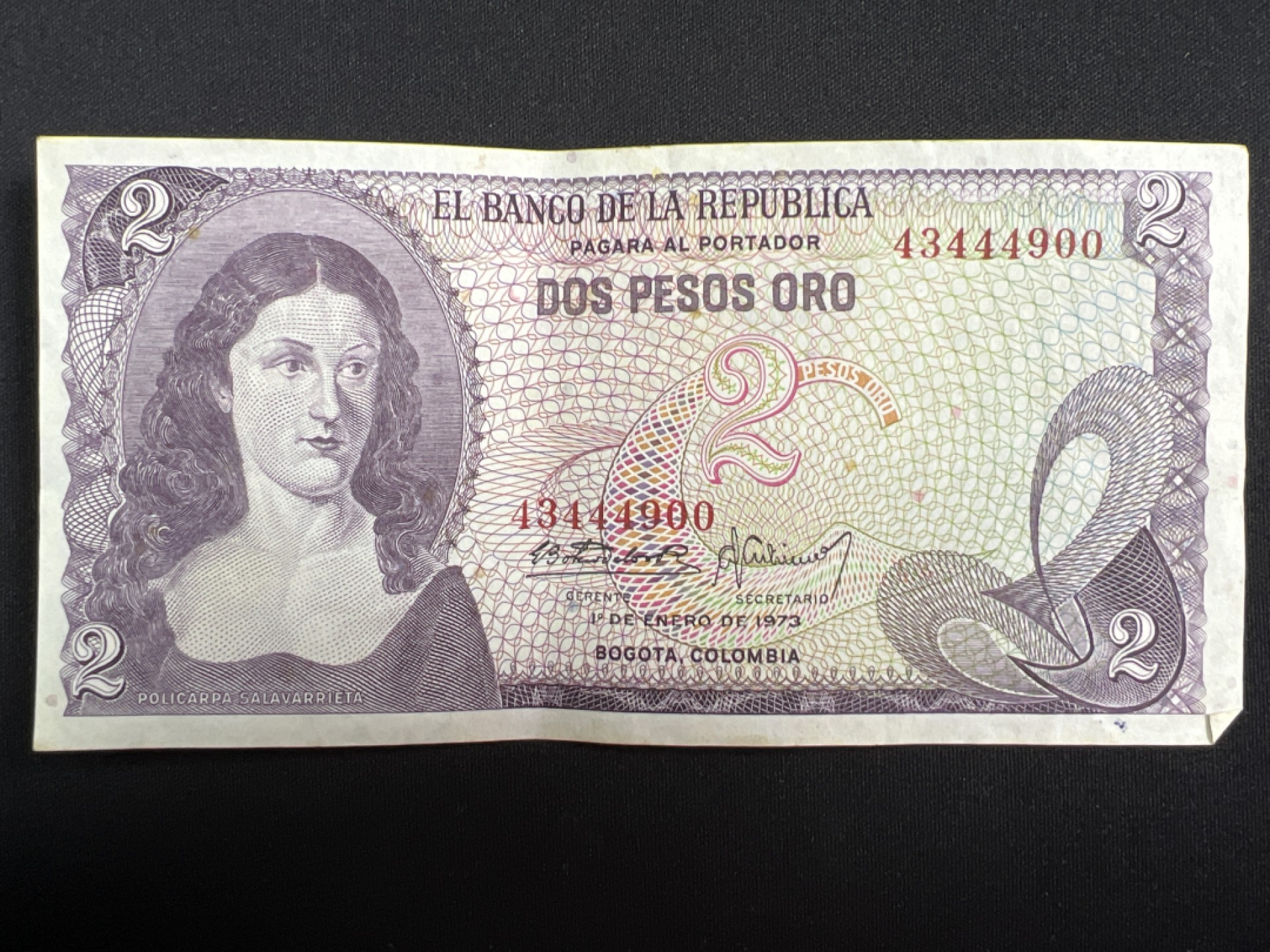 泡泡堂微拍第137幕纸币捡漏可累计专场👿👿，累计满二十元包邮，接受代拍业务 哥伦比亚2比索