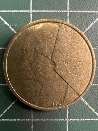 泡泡堂第313期  世界硬币 （无押金，捡漏，全场20包邮，偏远地区除外，接收代拍业务） - 比利时5F