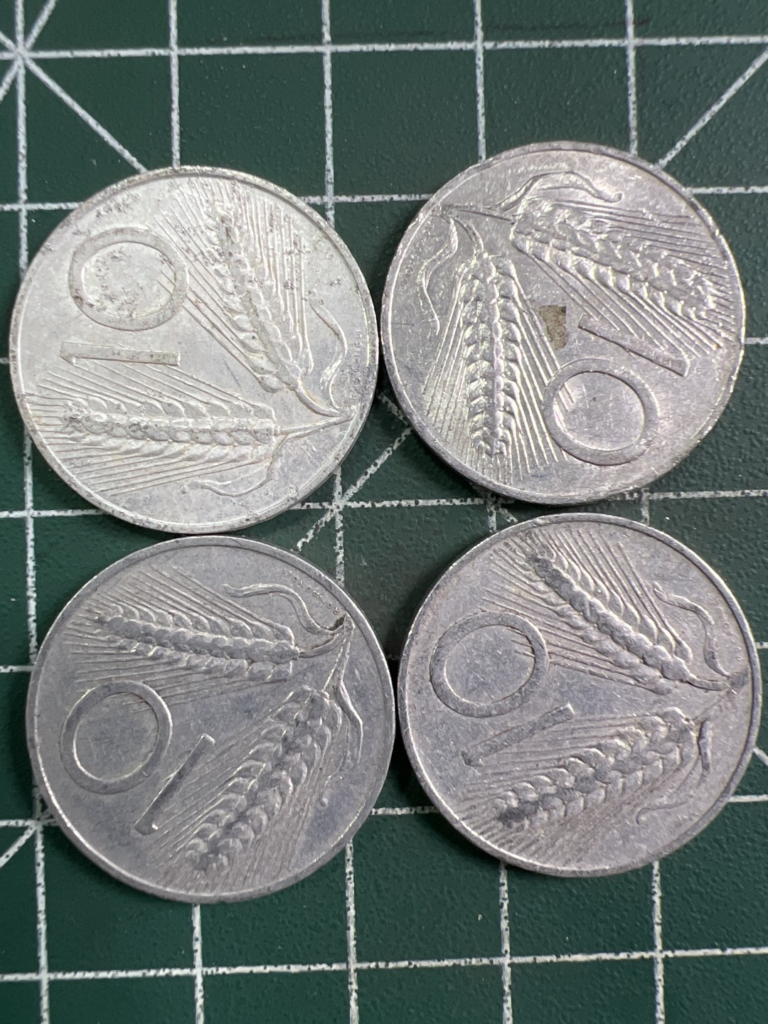 泡泡堂第343期  世界硬币 （无押金，捡漏，全场20包邮，偏远地区除外，接收代拍业务） 意大利十分4枚