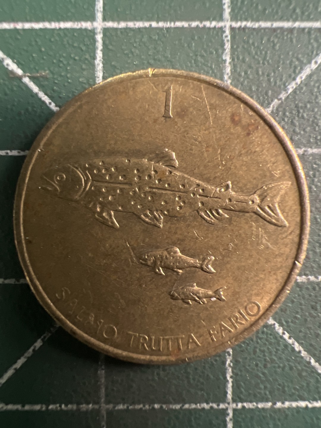 泡泡堂第294期  世界硬币 （无押金，捡漏，全场20包邮，偏远地区除外，接收代拍业务） 斯洛文尼亚一托拉 河樽