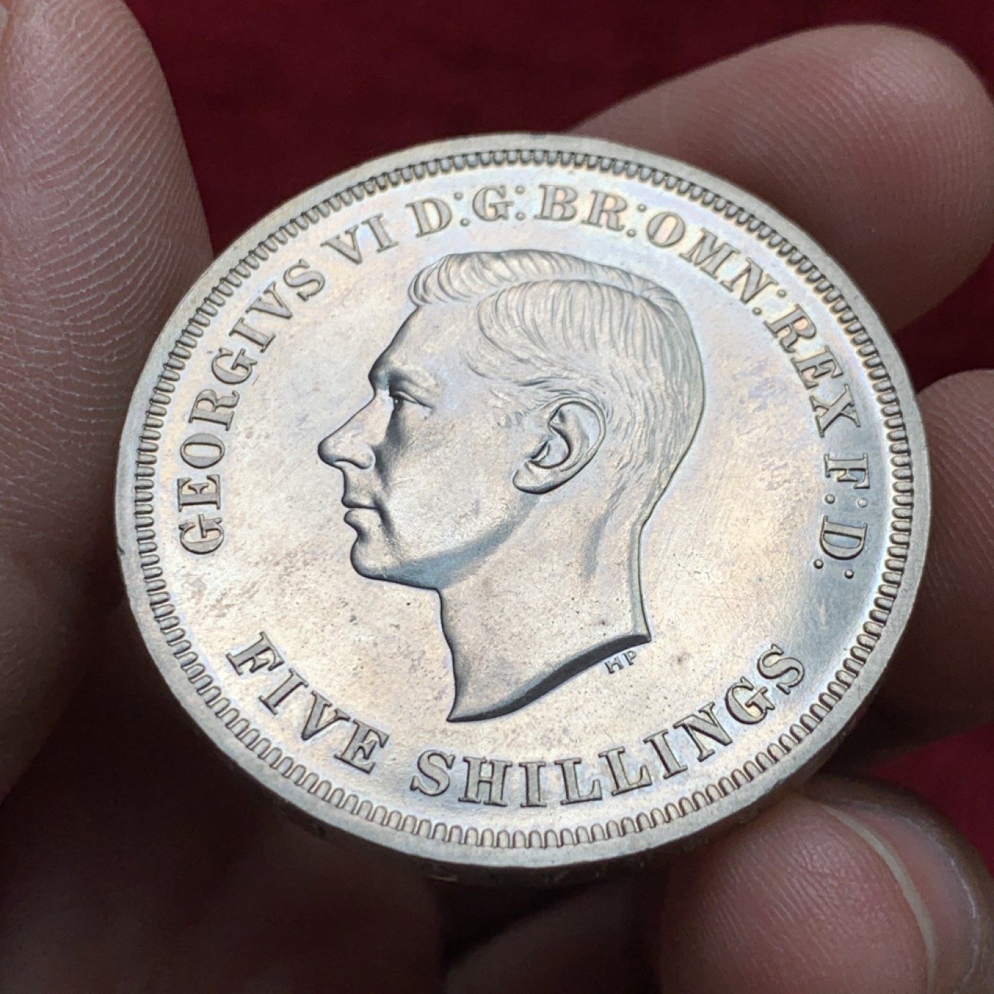 《竞宝斋》第159场-周日，周一 2场 (全场包邮) 英国 最后的镍马剑 1951 带绿盒证书 细节见图