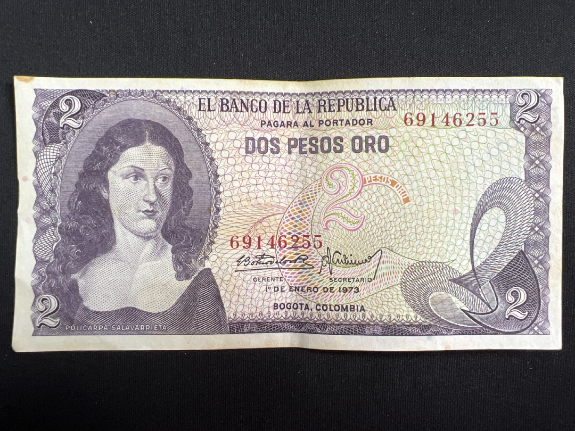 泡泡堂微拍第137幕纸币捡漏可累计专场👿👿，累计满二十元包邮，接受代拍业务 哥伦比亚2比索