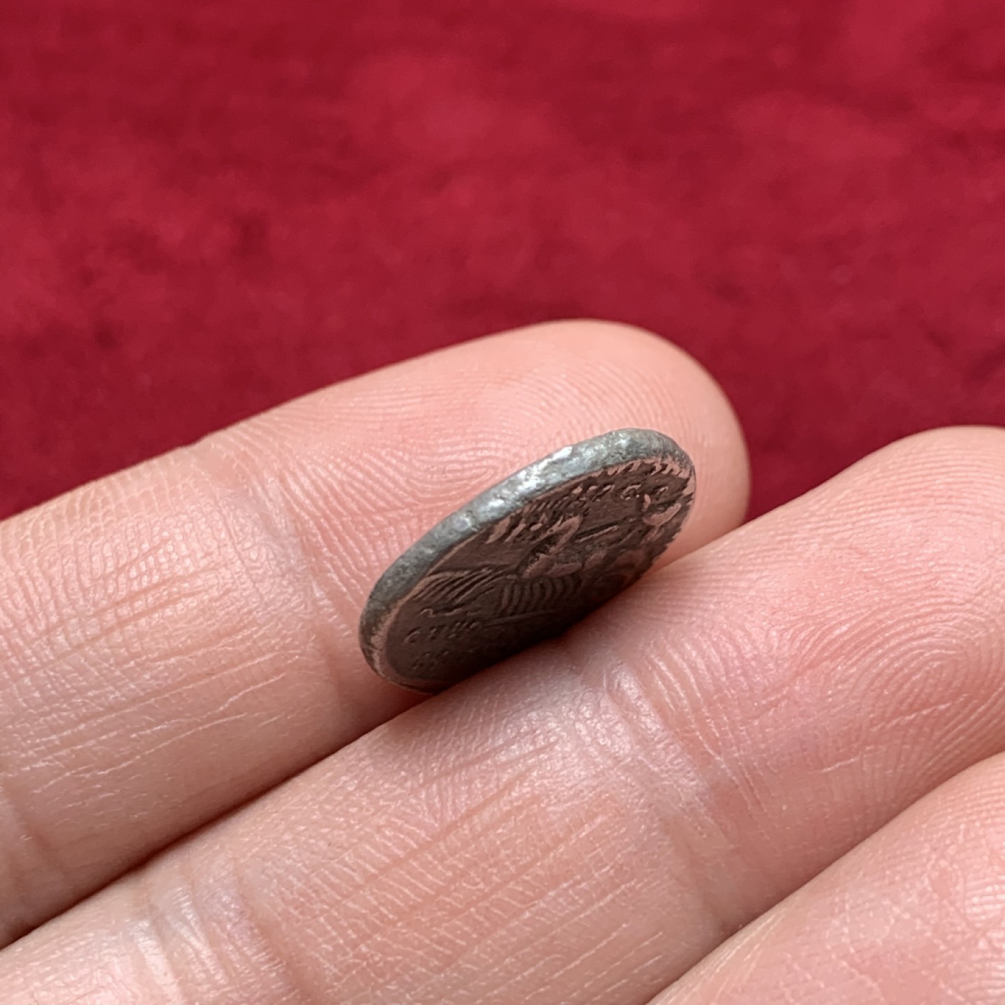 《竞宝斋》第159场-周日，周一 2场 (全场包邮) 公元前58年 古罗马共和国 征服纳巴泰纪念1狄娜里银币 正面使者献上礼物骆驼 背面女神驾驶战车