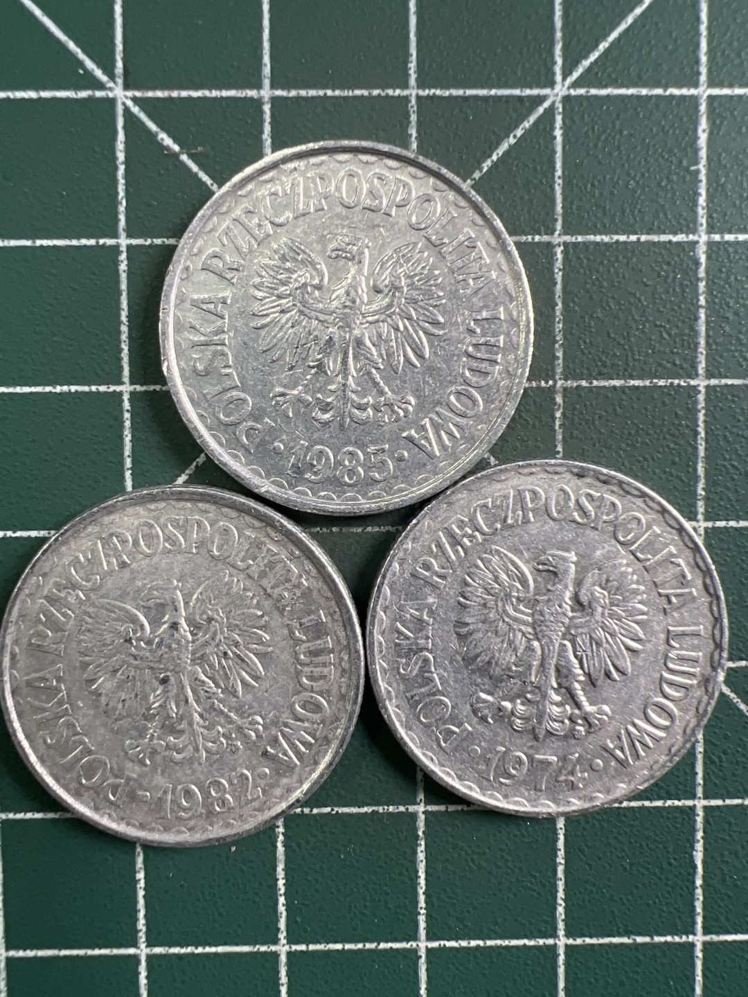 泡泡堂第294期  世界硬币 （无押金，捡漏，全场20包邮，偏远地区除外，接收代拍业务） 波兰1zt 三枚