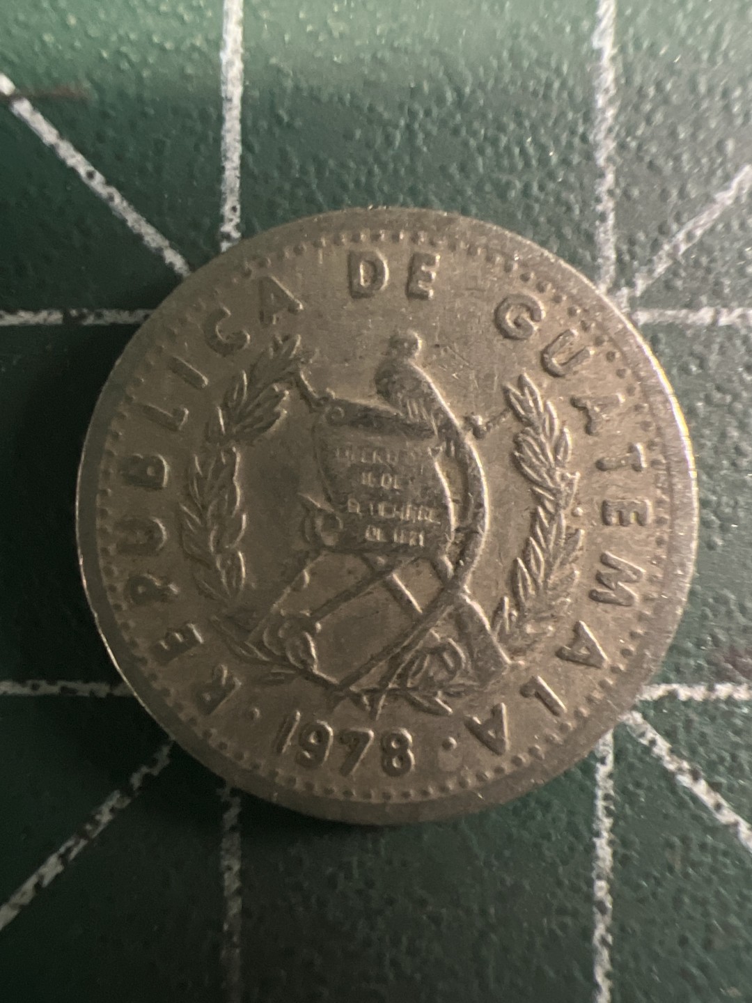 泡泡堂第294期  世界硬币 （无押金，捡漏，全场20包邮，偏远地区除外，接收代拍业务） 危地马拉五分