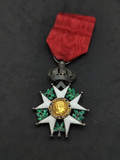 崇实勋章拍卖所（第11期法章） - 法国二帝荣誉军团勋章（银制中间为金制）