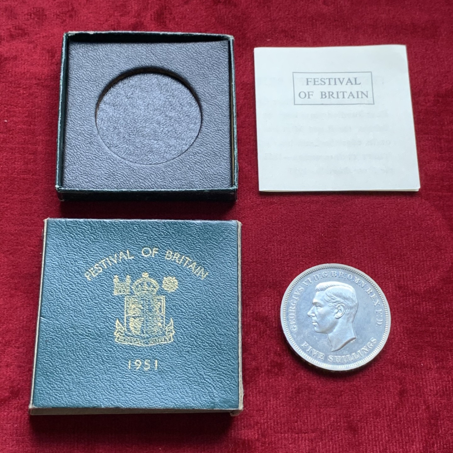 《竞宝斋》第159场-周日，周一 2场 (全场包邮) 英国 最后的镍马剑 1951 带绿盒证书 细节见图