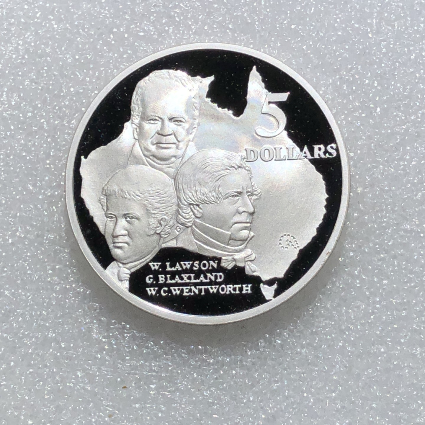 环球钱币第02场 92.5%银布拉克斯兰澳大利亚5元银币