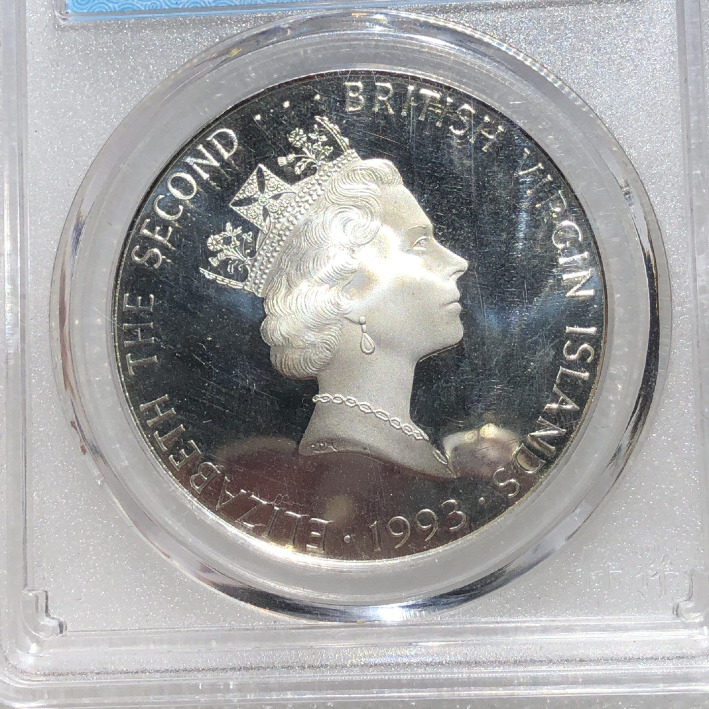 环球钱币第02场 92.5%银维尔京雪豹精制银币