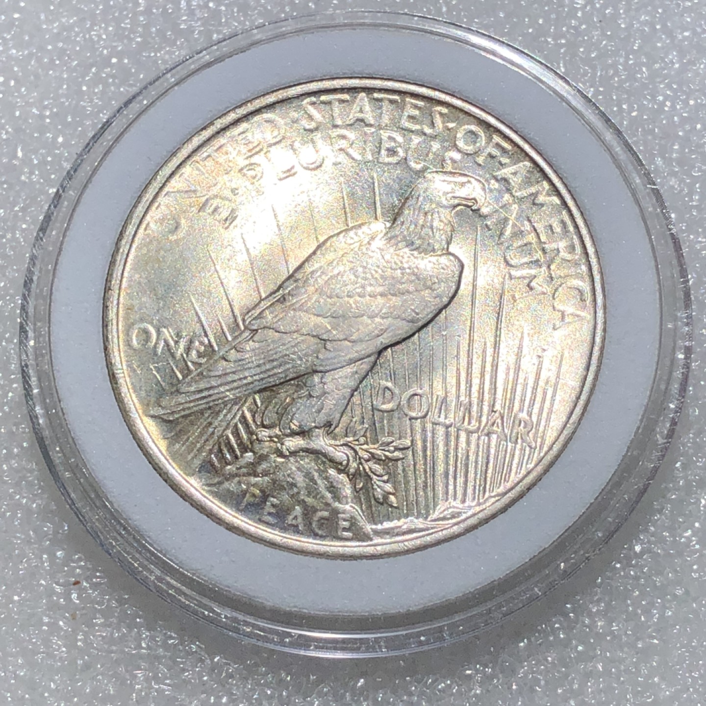 环球钱币第02场 1924年90%银和平鹰银币