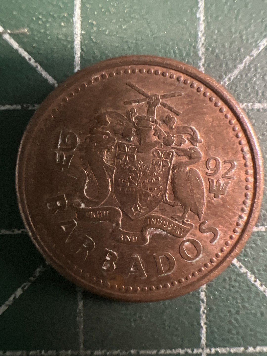 泡泡堂第326期  世界硬币 （无押金，捡漏，全场20包邮，偏远地区除外，接收代拍业务） 巴巴多斯一分