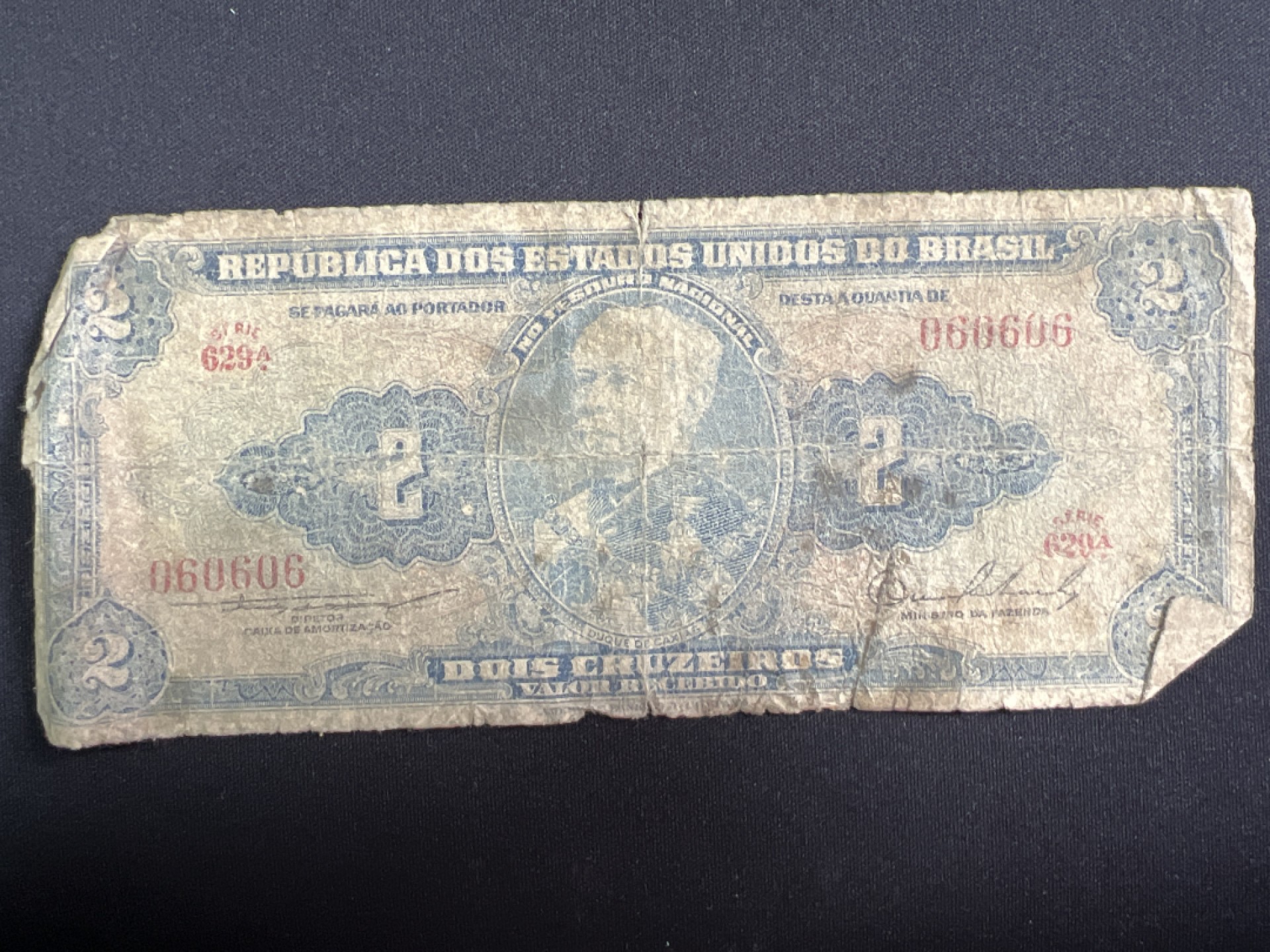 泡泡堂微拍第137幕纸币捡漏可累计专场👿👿，累计满二十元包邮，接受代拍业务 巴西2克鲁塞罗