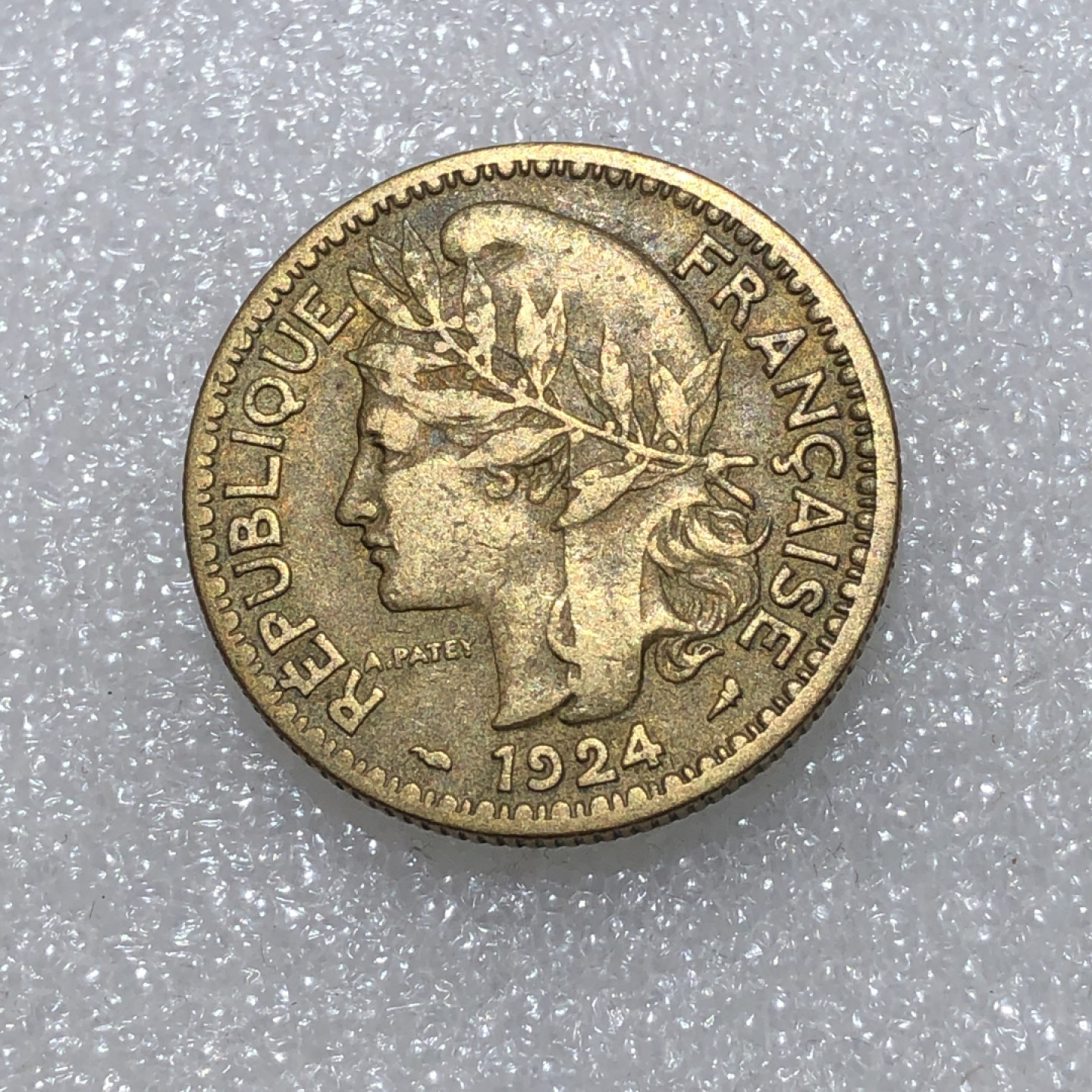 环球钱币第02场 1924年法属多哥自由女神2法郎