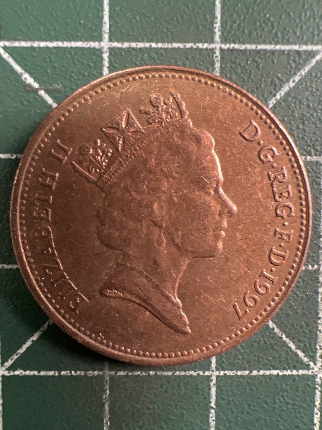 泡泡堂第294期  世界硬币 （无押金，捡漏，全场20包邮，偏远地区除外，接收代拍业务） 高冠2便士