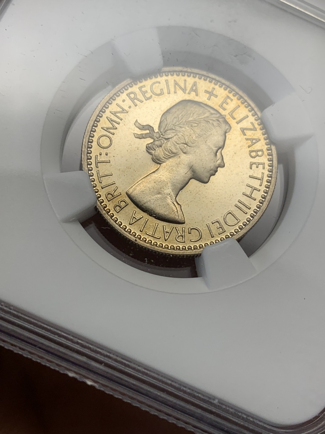 《竞宝斋》第159场-周日，周一 2场 (全场包邮) NGC-PF64 1953年英国伊丽莎白二世加冕首年精制1先令（SCOTTISH)