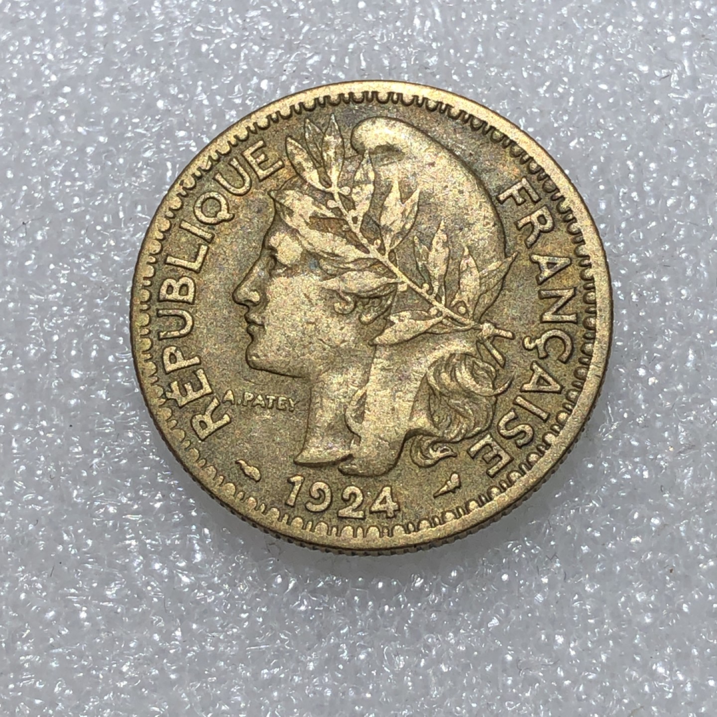 环球钱币第02场 1924年法属多哥自由女神2法郎