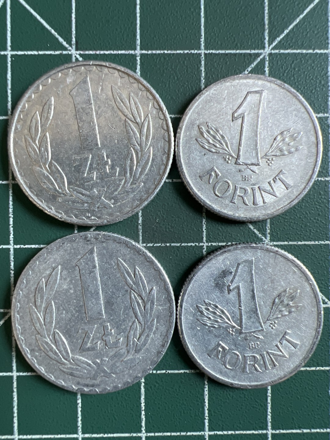 泡泡堂第296期  世界硬币 （无押金，捡漏，全场20包邮，偏远地区除外，接收代拍业务） 铝币四枚