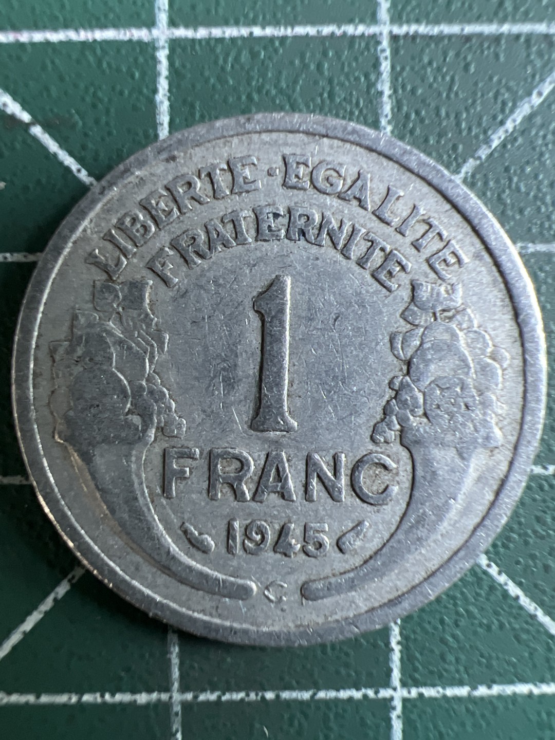 泡泡堂第296期  世界硬币 （无押金，捡漏，全场20包邮，偏远地区除外，接收代拍业务） 法国1法郎