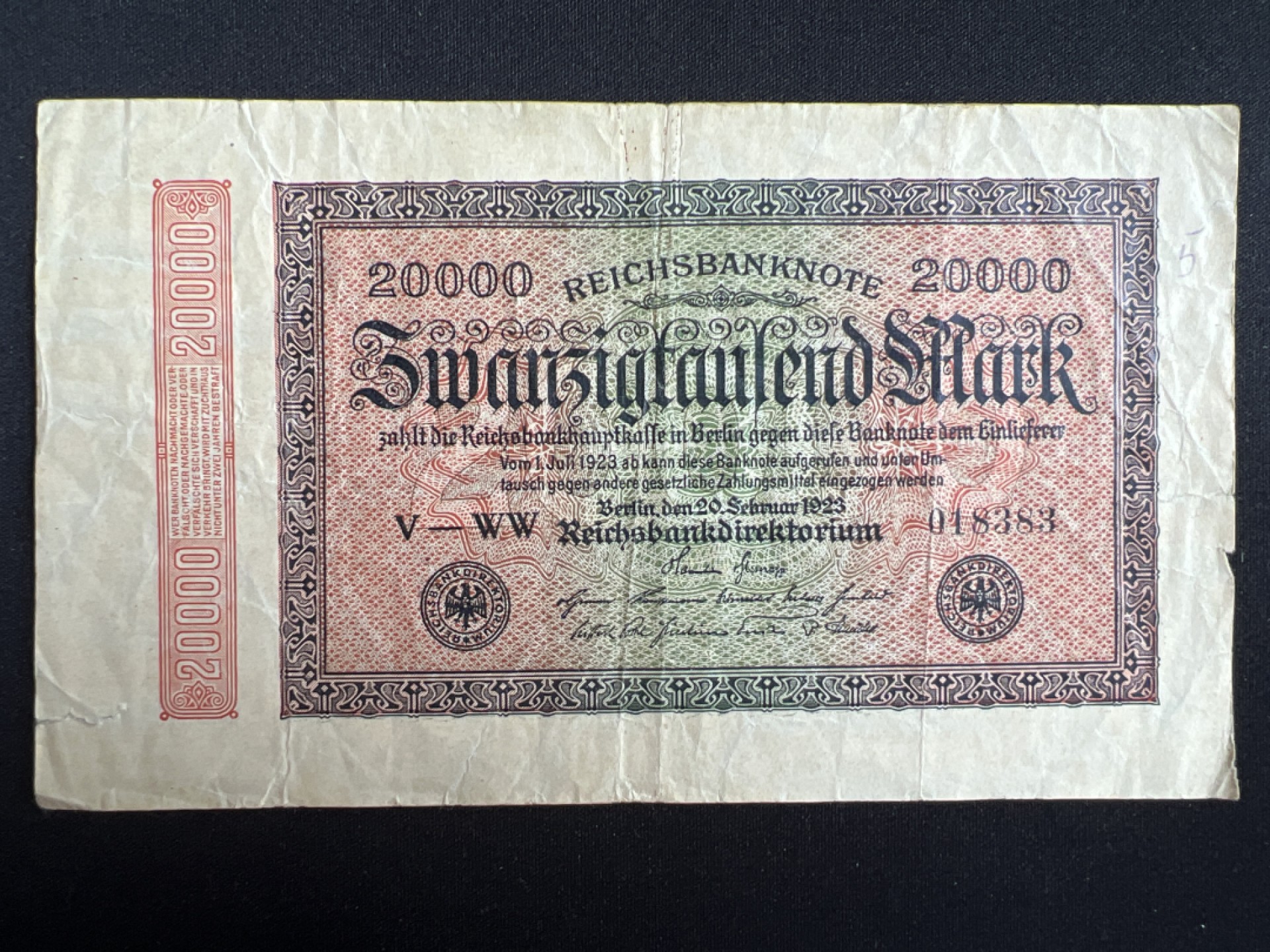 泡泡堂微拍第139幕纸币捡漏可累计专场👿👿，累计满二十元包邮，接受代拍业务 德国2万马克