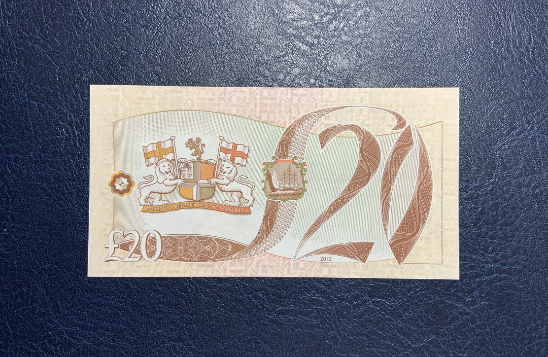 收藏联盟Quantum Auction 第254期拍卖  圣赫勒拿岛2012年20镑 品相全新UNC 首发A/1冠