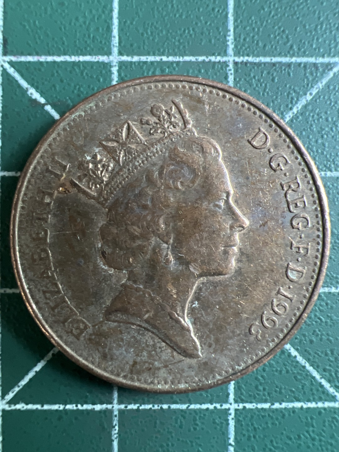 泡泡堂第296期  世界硬币 （无押金，捡漏，全场20包邮，偏远地区除外，接收代拍业务） 英国2便士